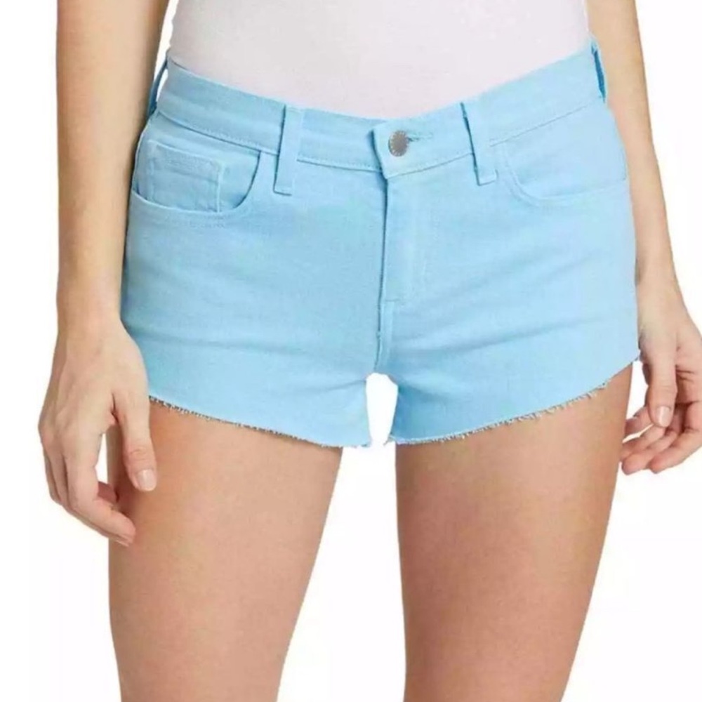 L’agence Sky Blue Audrey Denim Short